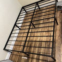 Queen Size Metal Bed Frame 50$ OBO