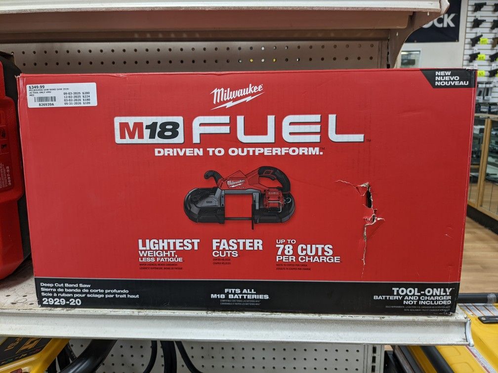 MILWAUKEE CORDLESS BAND SAW