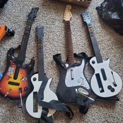 GUITAR HERO GUITAR Wii CONSOLE LOT