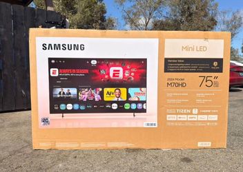 75M70H 75” Samsung smart 4k mini led TV