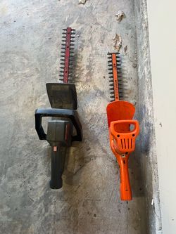 Electric hedge trimmer
