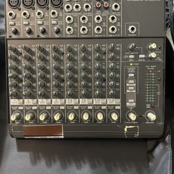 Mackie 1202-VLZPRO 12 Channel mic/ line Mixer Premium XDR MIC PreAmplifiers 2 aux