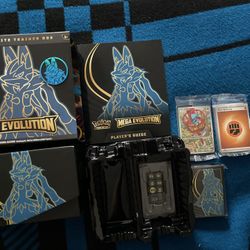 Mega Evolution Etb Promo, Sleeves, Dice, Coin ONLY