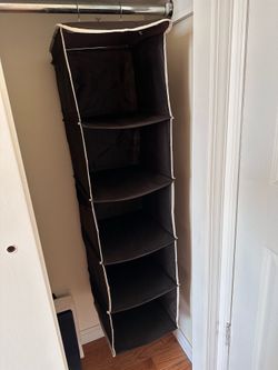 Hanging Closet Organizer / 5-Shelf Storage Organizer