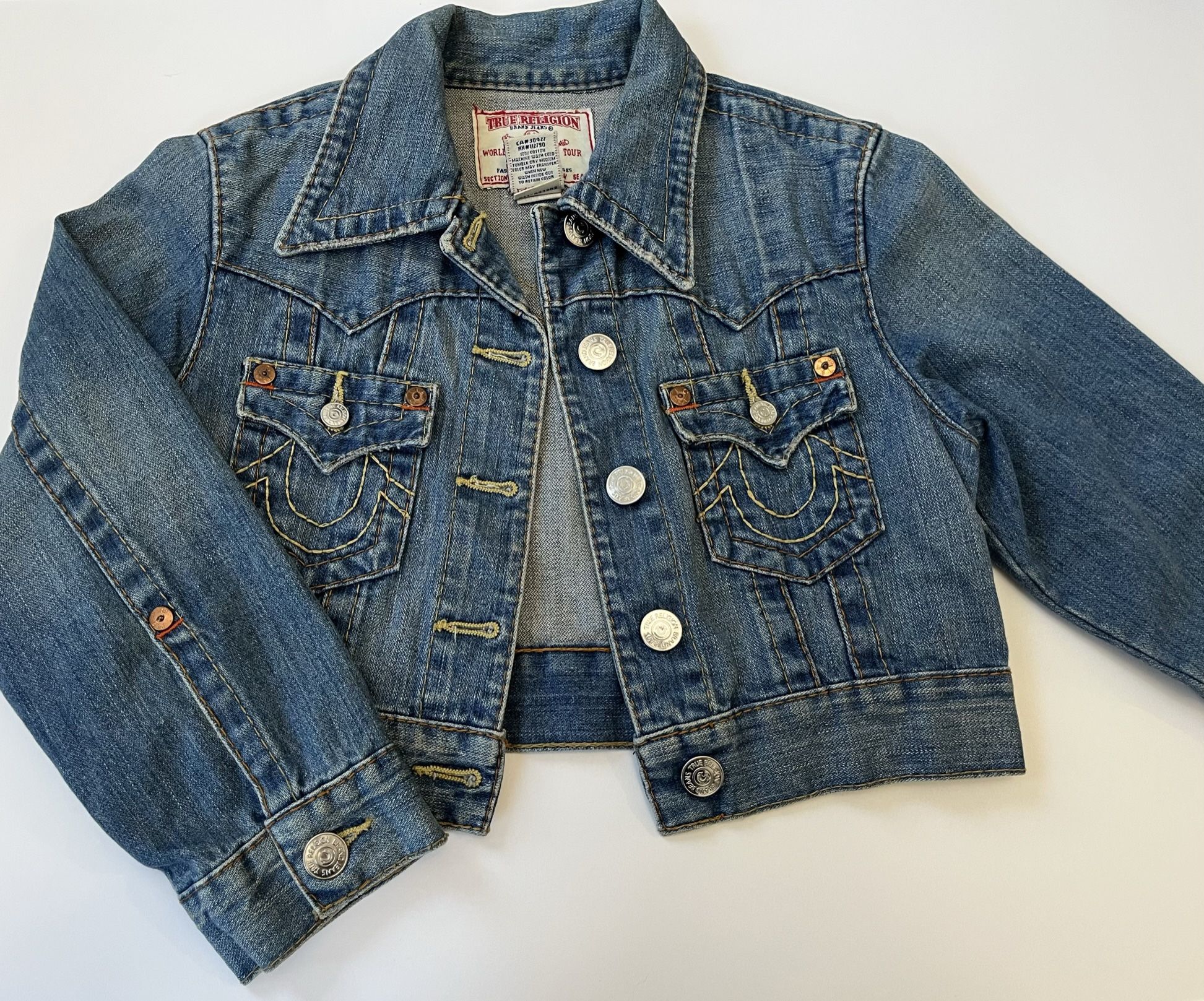 Women's True Religion Jean Jacket Size S