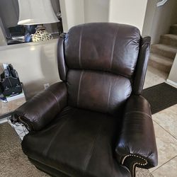 La-Z-Boy Leather Rocker Recliner
