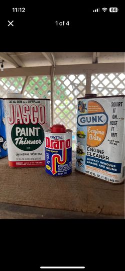 Vintage Collectible Cans Set Of 3