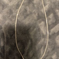 .925 sterling silver rope