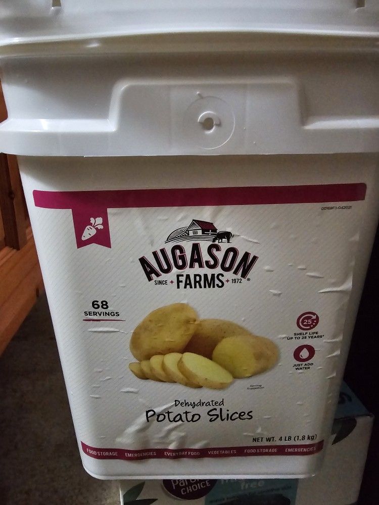30 Year Shelf Life Dehydrated Potato Slices
