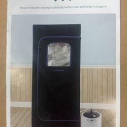 Portable Steam Sauna Room Full System 