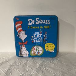 Dr. Seuss: 3 Games In One The Cat In The Hat