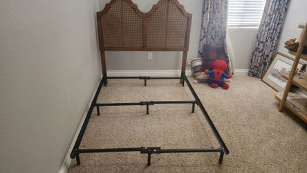 Full Bed frame &  box spring