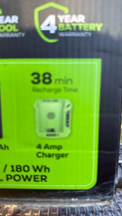 Greenworks 80v - 4 Amp Battery Charger