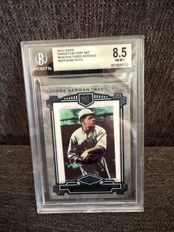 2013 Topps Factory Bonus Manufactured /2013 Babe Ruth #BR-4 Patch HO
