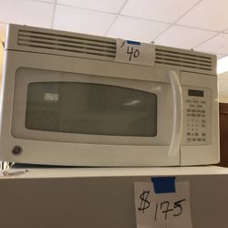 GE” Over-the-Range Microwave 