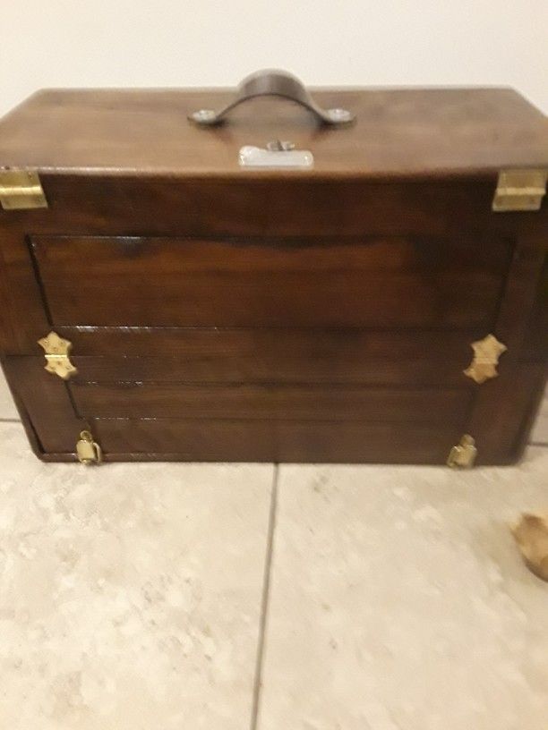 Vintage Machinists Tool Box