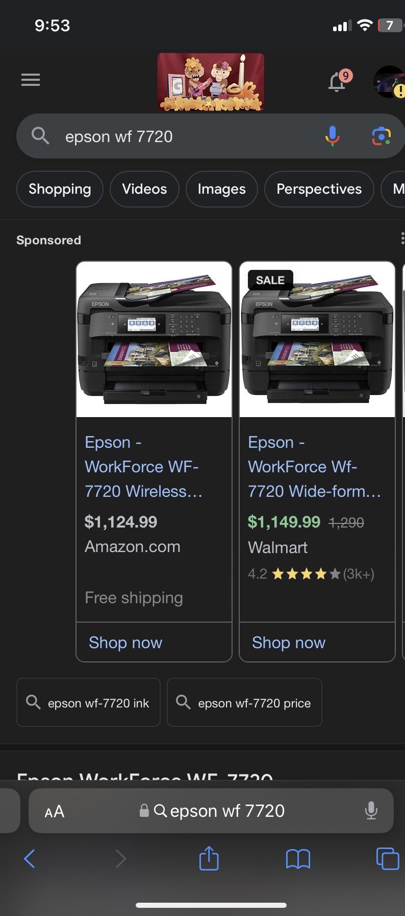 Epson WF 7720