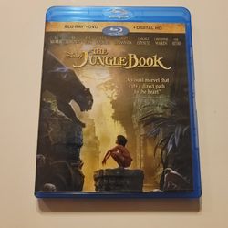 $6 BLU RAY , DISNEY THE JUNGLE BOOK.  BLU RAY / DVD COMBO ONLY NO DIGITAL $6. OR TRADE FOR A MOVIE TITLE I DO NOT ALREADY OWN. 