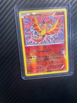 Pokémon Cards Moltres XY Fates Collide