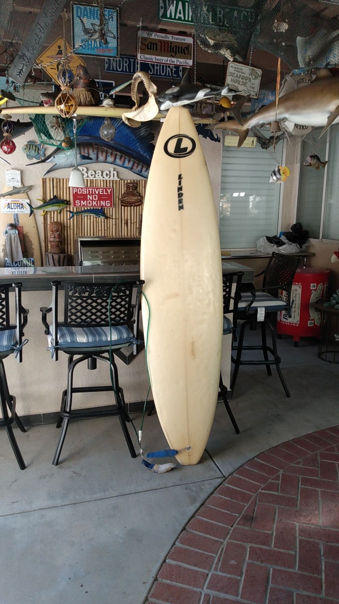 LINDEN 7FT. SURFBOARD $70 BUCKS