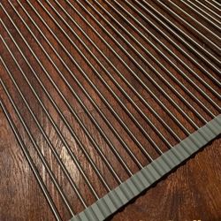 18x21 Stainless Steel Roll Out Dish Drying Rack