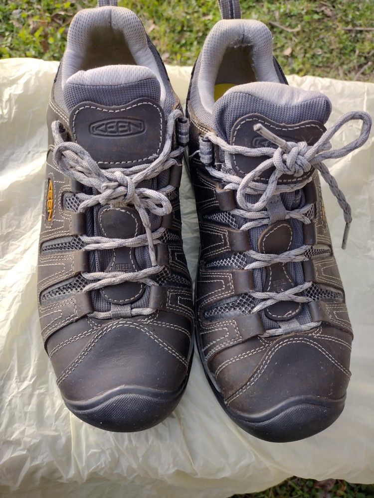Keen Low Steel Toe Utility Work Shoes