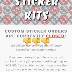 Custom Sticker Decals 