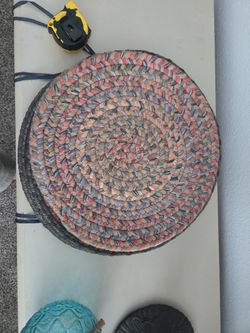 2 Braided Seat Covers