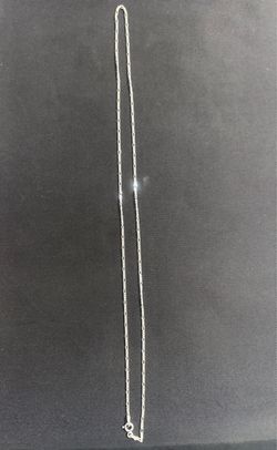 .925 Silver Figaro Chain “19”