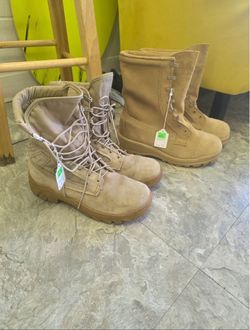Mens boots, Size 9 are $35 The size 9.5 are in better condition and are $65