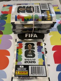 FIFA World Cup 2026 sticker pack lot.