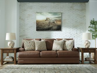 VillaCourt Caramel Sofa