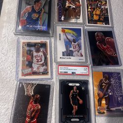 Sports card collection basketball cards will sell altogether individually
