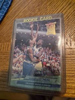 Shaq rookie fleer