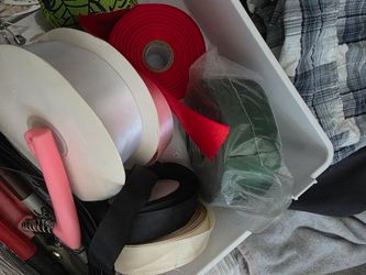Assorted Ribbon Rolls Lot