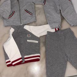 Two Moncler Sweatsuits Toddler