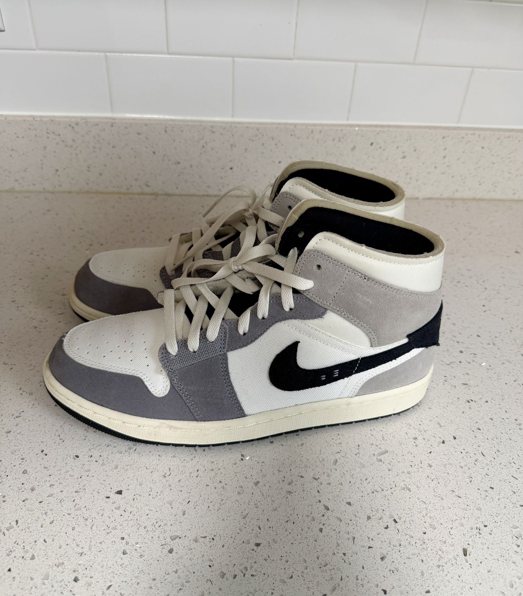 Grey Nike Air Jordan Sneakers