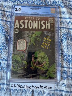 Tales to Astonish #27 CGC 3.0 Marvel 1962 1st Ant-Man! Avengers