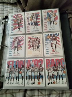 92 basketball cards Olympics
