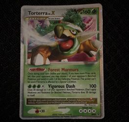 Torterra Lv X Pokemon card
