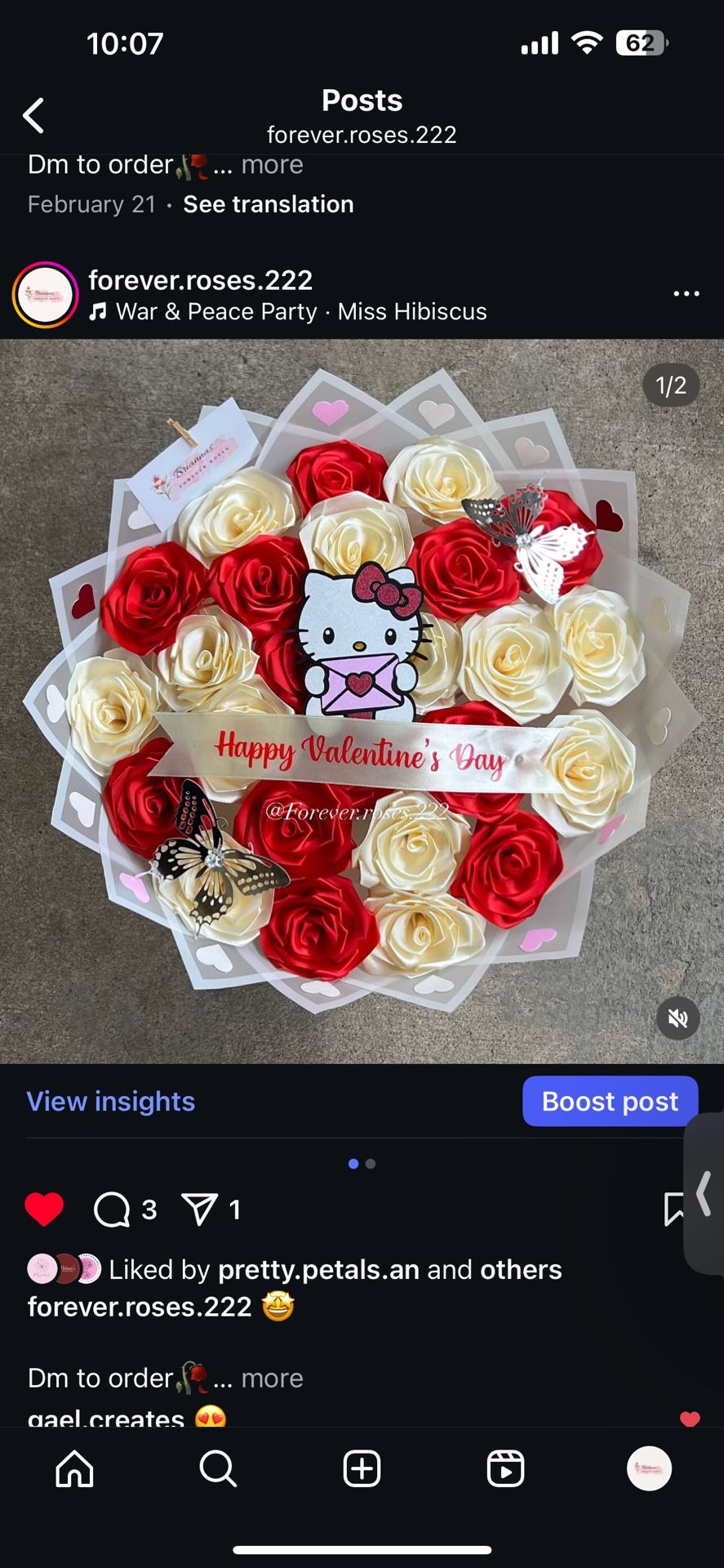 Eternal Roses. Rosaās Eternas