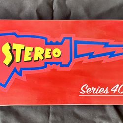 Stereo Skateboard Deck 8.25” Thrasher