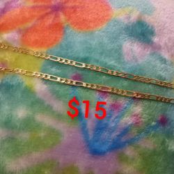 Gold Plated Woman's Bracelet/Brasalete De Oro Laminado