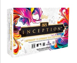 2025 topps inception mlb hobby box