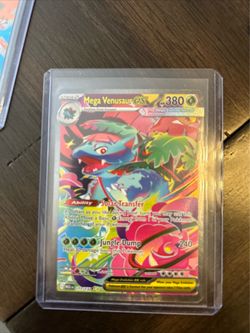 Mega Venusaur EX SIR 177/132 Mega Evolution English Pokémon TCG Mint/NM Card