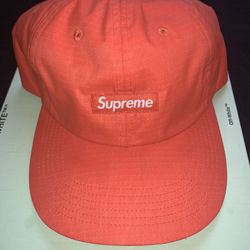 Supreme SS21 Orange Six Panel Hat