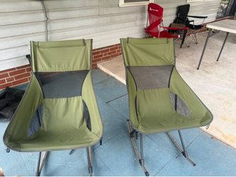 Rocking chair for camping / fishing