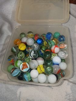 Vintage Assorted Marbles