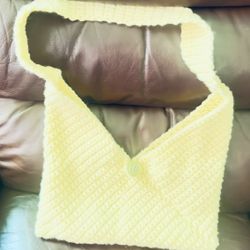 Handmade Crochet Shoulder Bag (Handmade by my Mother)
