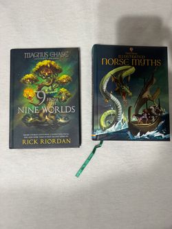 Rick Riordan Magnus Chase & Norse Mythology Exra Stories & Picture Book